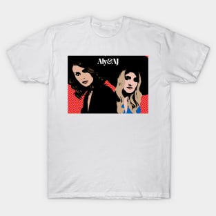 aly and aj style pop art T-Shirt